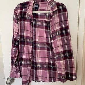 GAP Womens Flannel Shirt